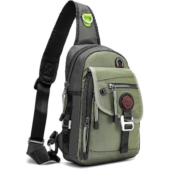 Sling Bag Chest Shoulder Backpack Crossbody Bags for iPad Tablet Outdoor Hiking - Picture 8 of 8